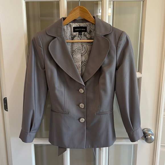 Isabel & Nina Blazer in Grey Size 8 - Picture 1 of 8